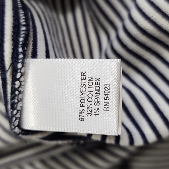 BANANA REPUBLIC STRIPED MINI DRESS/ SIZE 2 - Picture 4 of 12